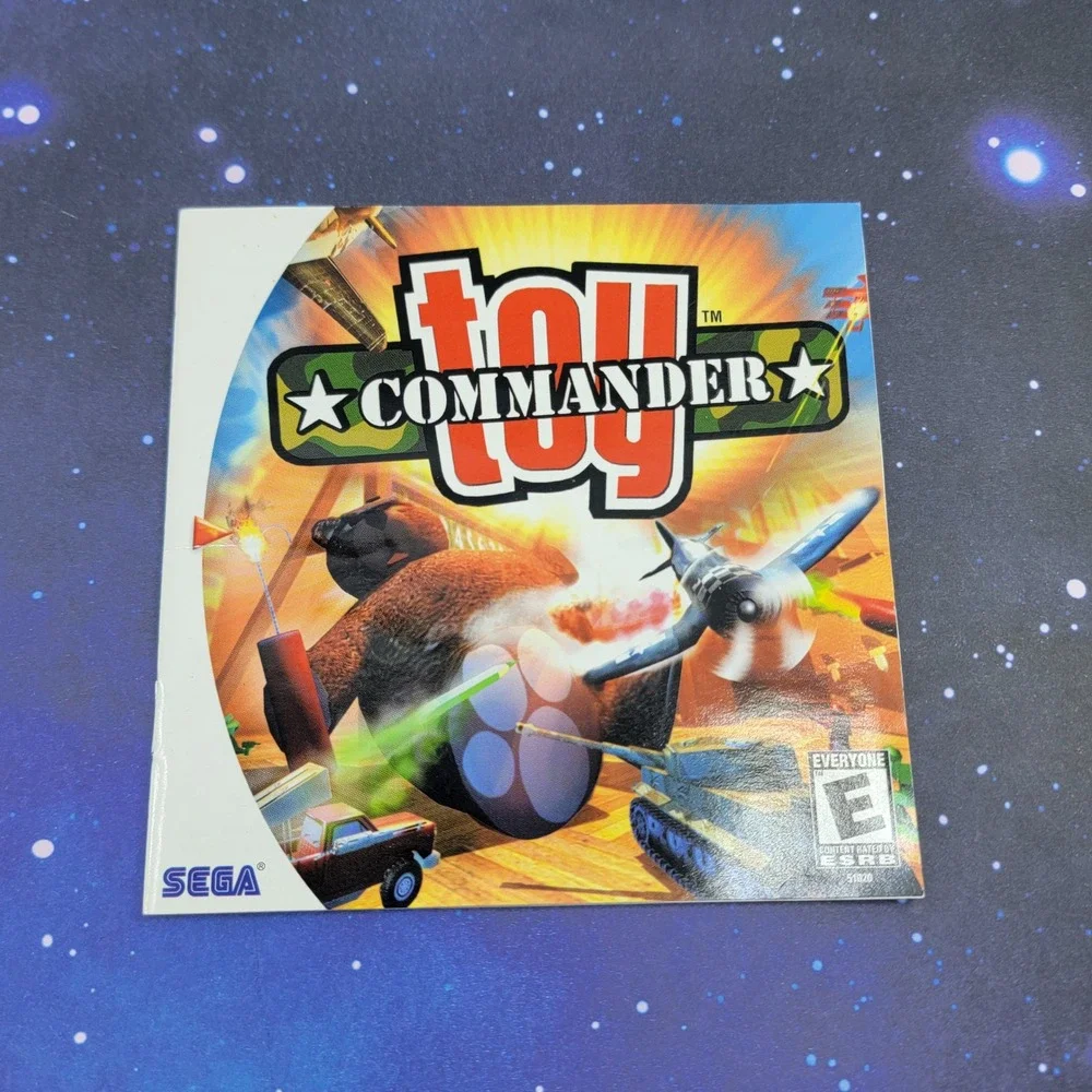 Toy Commander Sega Dreamcast 1999 Action Game Retro Video Game CIB Tested
